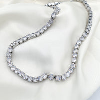 Collana Tennis Steel