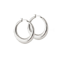 ORECCHINI CERCHIO BOMBATO