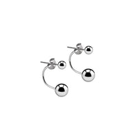 ORECCHINI DOPPIA SFERA