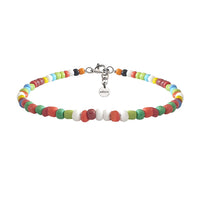 Cavigliera Perline Multicolor - Officine Mosco