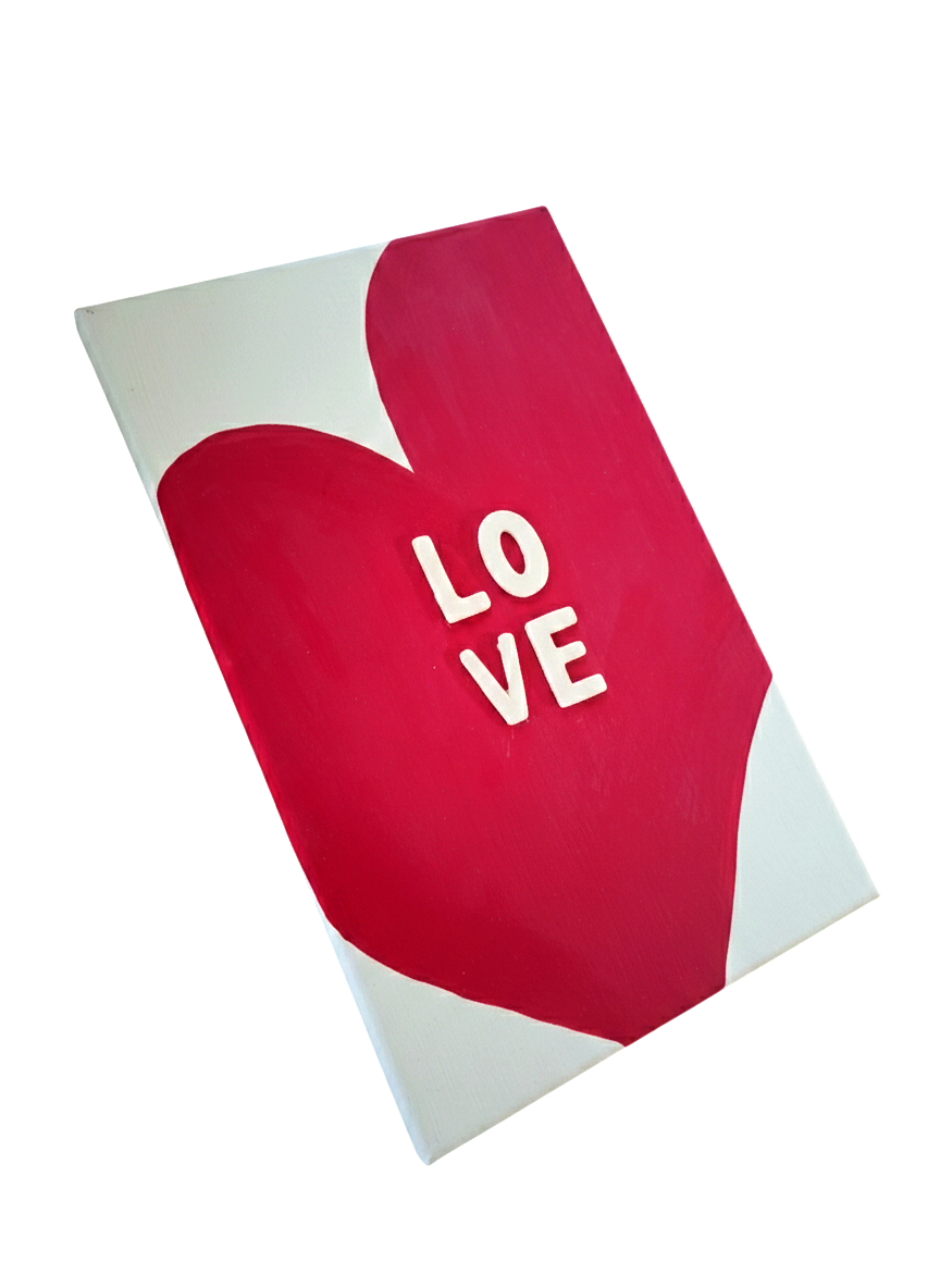 Quadro Dipinto a Mano “LOVE”
