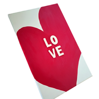 Quadro Dipinto a Mano “LOVE”